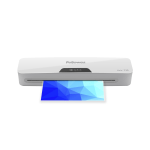 Fellowes Halo 125 Thermal  Laminator With 25 ImageLast Pouches, 12-1/2in Width, White