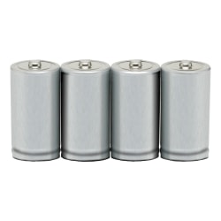 SKILCRAFT C Alkaline Batteries, 1.5V, Pack Of 4, NSN4468307