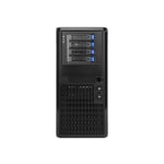 In Win Pedestal Entry Server Chassis - Pedestal - Black - SECC, Galvanized Cold Rolled Steel (SGCC) - ATX, SSI CEB Motherboard Supported - 1 x Fan(s) Supported - 4 x External 5.25in Bay - 1 x External 3.5in Bay - 5 x Internal 2.5in Bay