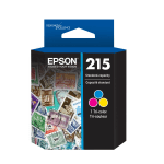 Epson 215 Cyan, Magenta, Yellow Ink Cartridges, Pack Of 3, T215530-S