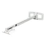 Optoma BM-3300ST - Mounting kit (wall plate, mount bracket, telescopic extension arm) - for projector - white - for Optoma EX305, TW610, TX610, W305, W306, X305, X306, ZW212, ZX212; EcoBright ZW212, ZX212