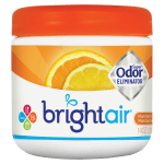 BRIGHT Air Super Odor Eliminator Gel, 14 Oz., Mandarin Orange & Fresh Lemon