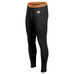 Ergodyne N-Ferno 6481 Lightweight Base Layer Pants, 2XL, Black