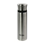 Mr. Coffee Stainless-Steel Thermal Travel Bottle, 23 Oz, Silver