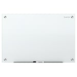 Quartet Infinity Unframed Glass Non-Magnetic Dry-Erase Whiteboard, 48in x 36in, White