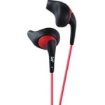 JVC Gumy Sport Earbuds, Black, JVCHAEN10BK