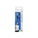 JVC Gumy Sport Earbuds, Blue, JVCHAEN10AK