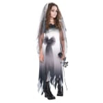 Amscan Graveyard Bride Girls Halloween Costume, Large, Multicolor