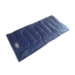 Kamp-Rite King Size 0 deg. Sleeping Bag, 40in x 80in, Dark Blue/Plaid