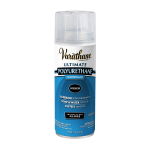 Varathane Ultimate Water-Based Polyurethane, 11.25 Oz, Crystal Clear Gloss, Pack Of 6 Spray Cans