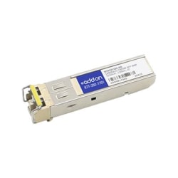 AddOn Ciena NTK591QH Compatible TAA Compliant 1000Base-CWDM SFP Transceiver (SMF, 1550nm, 120km, LC) - 100% compatible and guaranteed to work