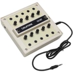 Califone 2-Way 10-Position Stereo Jackbox - 10in Width x 5in Height x 10in Length - 1 - Beige - ABS Plastic