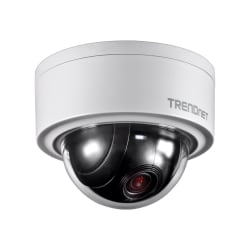 TRENDnet TV IP420P - Network surveillance camera - PTZ - outdoor - vandal / weatherproof - color (Day&Night) - 3 MP - 2048 x 1536 - auto and manual iris - motorized - audio - LAN 10/100 - MJPEG, H.264 - DC 12 V / PoE