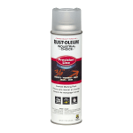 Rust-Oleum Industrial Choice M1800 System Water-Based Precision Line Inverted Marking Paint, 17 Oz, Clear, Pack Of 12 Cans