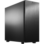 Fractal Design Define 7 XL Black Solid - Full-tower - Black - Steel, Anodized Aluminum - 10 x Bay - 3 x 5.51in x Fan(s) Installed - 0 - ATX, EATX, Micro ATX, Mini ITX, EE-ATX, SSI CEB, SSI EEB Motherboard Supported