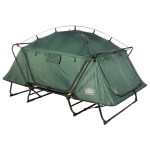 Kamp-Rite Double Tent Cot, 51inH x 84inW x 53inD, Green