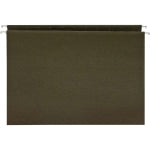 Business Source Standard Hanging File Folders, Letter Size, Green, Box Of 25 Folders