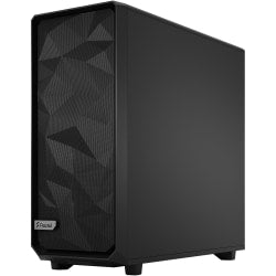 Fractal Design Meshify 2 XL Computer Case - Black - Steel, Tempered Glass - 8 x Bay - 3 x 5.51in x Fan(s) Installed - 0 - SSI EEB, SSI CEB, EE-ATX, Mini ITX, Micro ATX, ATX, EATX Motherboard Supported