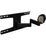 Chief Medium Monitor Arm Wall Mount - For Displays 26-45in - Black - 75 lb - Black