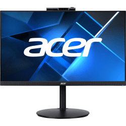 Acer CB242Y D Webcam Full HD LCD Monitor - 16:9 - Black - 23.8in Viewable - In-plane Switching (IPS) Technology - LED Backlight - 1920 x 1080 - 16.7 Million Colors - 250 Nit - 1 msVRB - 75 Hz Refresh Rate - HDMI - VGA - DisplayPort