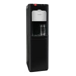 Igloo Hot & Cold Self-Cleaning Bottom-Load Water Dispenser, 5 Gallon, Black/Stainless