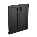 Suncast Commercial Housekeeping Cart Lockable Door, 30in x 28in, Black