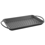 Gibson Addlestone Cast Iron Griddle, 14-1/2in, Black