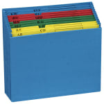 Pendaflex File Pockets, Expanding, A-Z, Letter Size, Blue