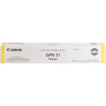 Canon GPR-51 Original Laser Toner Cartridge - Yellow - 1 Each - 21500 Pages