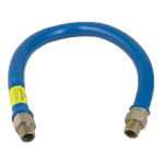 Dormont Gas Hose, 1in x 36in, Blue