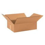 South Coast Paper Corrugated Cartons, 17in x 13in x 5in, Kraft, Pack Of 25