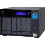 QNAP TVS-672XT-I3-8G SAN/NAS/DAS Storage System - Intel Core i3 i3-8100T Quad-core (4 Core) 3.10 GHz - 6 x HDD Supported - 6 x SSD Supported - 8 GB RAM DDR4 SDRAM - Serial ATA/600 Controller - RAID Supported - 0, 1, 5, 6, 10, 50, JBOD RAID Levels