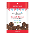 Mikaelas Simply Divine Biscotti Cookies, Chocolate Brownie, Box Of 96 Cookies