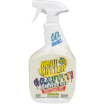 Krud Kutter Graffiti Remover Gel Spray, 32 Oz, White, Pack Of 6 Bottles