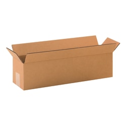 Partners Brand  Long Corrugated Boxes, 20in x 5in x 5in, Kraft, Pack Of 25