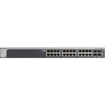 Netgear Prosafe XS728T Ethernet Switch - 28 Ports - Manageable - 10 Gigabit Ethernet - 10GBase-T, 10GBase-X - 3 Layer Supported - Optical Fiber, Twisted Pair - Rack-mountable, Desktop