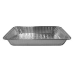 Karat Full-Size 3-1/8in Foil Steam Table Pans, Silver, Set Of 50 Pans