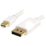 StarTech.com 1m (3ft) Mini DisplayPort to DisplayPort 1.2 Cable, 4K x 2K mDP to DisplayPort Adapter Cable, Mini DP to DP Cable for Monitor - 1m/3.3ft Mini-DP to DisplayPort v1.2 cable; 4Kx2K(3840x2400 60Hz)/21.6 Gbps bandwidth/HBR2/8Ch Audio/MST