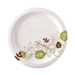 DIXIE 6 7/8IN MEDIUM-WEIGHT PAPER PLATES BY GP PRO (GEORGIA-PACIFIC), PATHWAYS, PACK of 125 PLATES