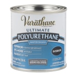 Varathane Ultimate Water-Based Polyurethane, 8 Oz, Crystal Clear Semi-Gloss, Pack Of 4 Cans