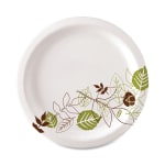 Dixie Ultra Paper Plates, 8 1/2in Diameter, Pathways Design, Pack Of 125