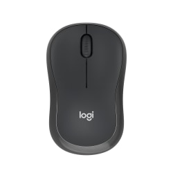 Logitech M240 Silent Bluetooth Wireless Mouse, 48% Recycled, Graphite, 910-007113