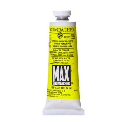 Grumbacher Max Water Miscible Oil Colors, 1.25 Oz, Cadmium Barium Yellow Light