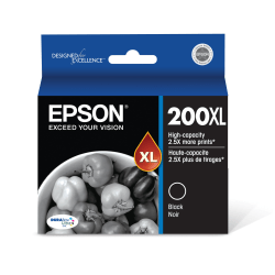 Epson 200XL DuraBrite Ultra High-Yield Black Ink Cartridge T200XL120-S