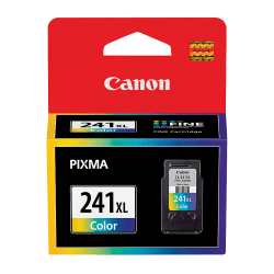 Canon CL-241XL ChromaLife 100 High-Yield Tri-Color Ink Cartridge, 5208B001