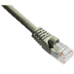 Axiom 15FT CAT5E 350mhz Patch Cable Molded Boot (Gray) - Category 5e for Network Device - Patch Cable - 15 ft - 1 x - 1 x - Gold-plated Contacts - Gray