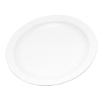 Carlisle Polycarbonate Narrow-Rim Plates, 6 1/2in, White, Pack Of 48