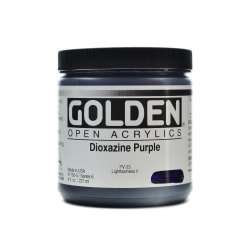 Golden OPEN Acrylic Paint, 8 Oz Jar, Diarylide Yellow