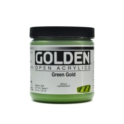 Golden OPEN Acrylic Paint, 8 Oz Jar, Dioxazine Purple