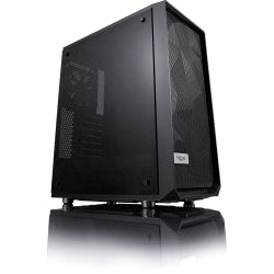 Fractal Design Meshify C Window Computer Case - Mid-tower - Black - Tempered Glass - 5 x Bay - 2 x 4.72in x Fan(s) Installed - ATX, Micro ATX, ITX Motherboard Supported - 7 x Fan(s) Supported - 2 x Internal 3.5in Bay - 3 x Internal 2.5in Bay - 7x Slot(s)